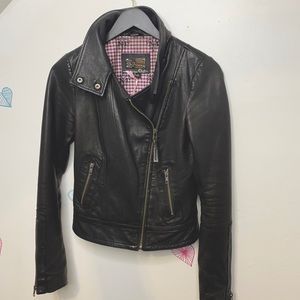 Mackage Moto made for Aritzia Leather Jacket xs
